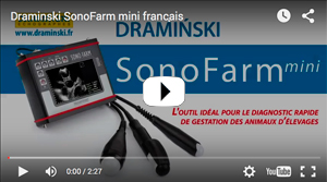 SonoFarm mini scanneur à ultrasons pour détecter la grossesse chez les animaux, vidéo promotionnelle