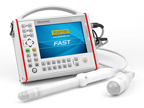 Scanner à ultrasons portable et extrêmement robuste conçu pour tous les médecins. Pour un balayage rapide des organes abdominaux et pelviens.